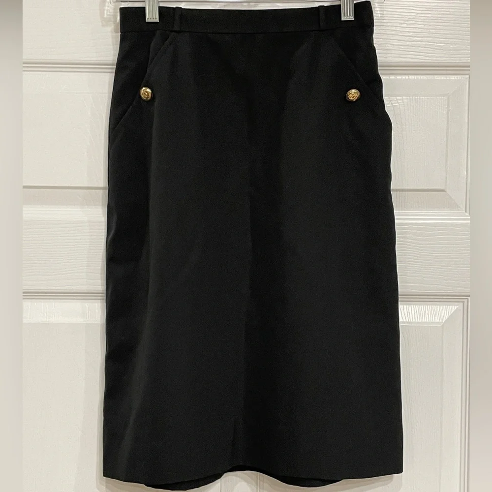 CHANEL Pencil Skirt sz 38 - Picture 8 of 12